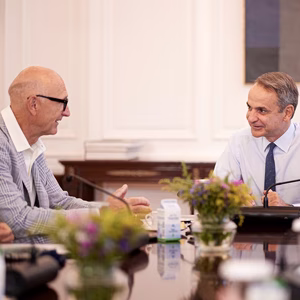 Μητσοτάκης: Συνάντηση με τον CEO Telekom – Επενδύσεις 600 εκατ.