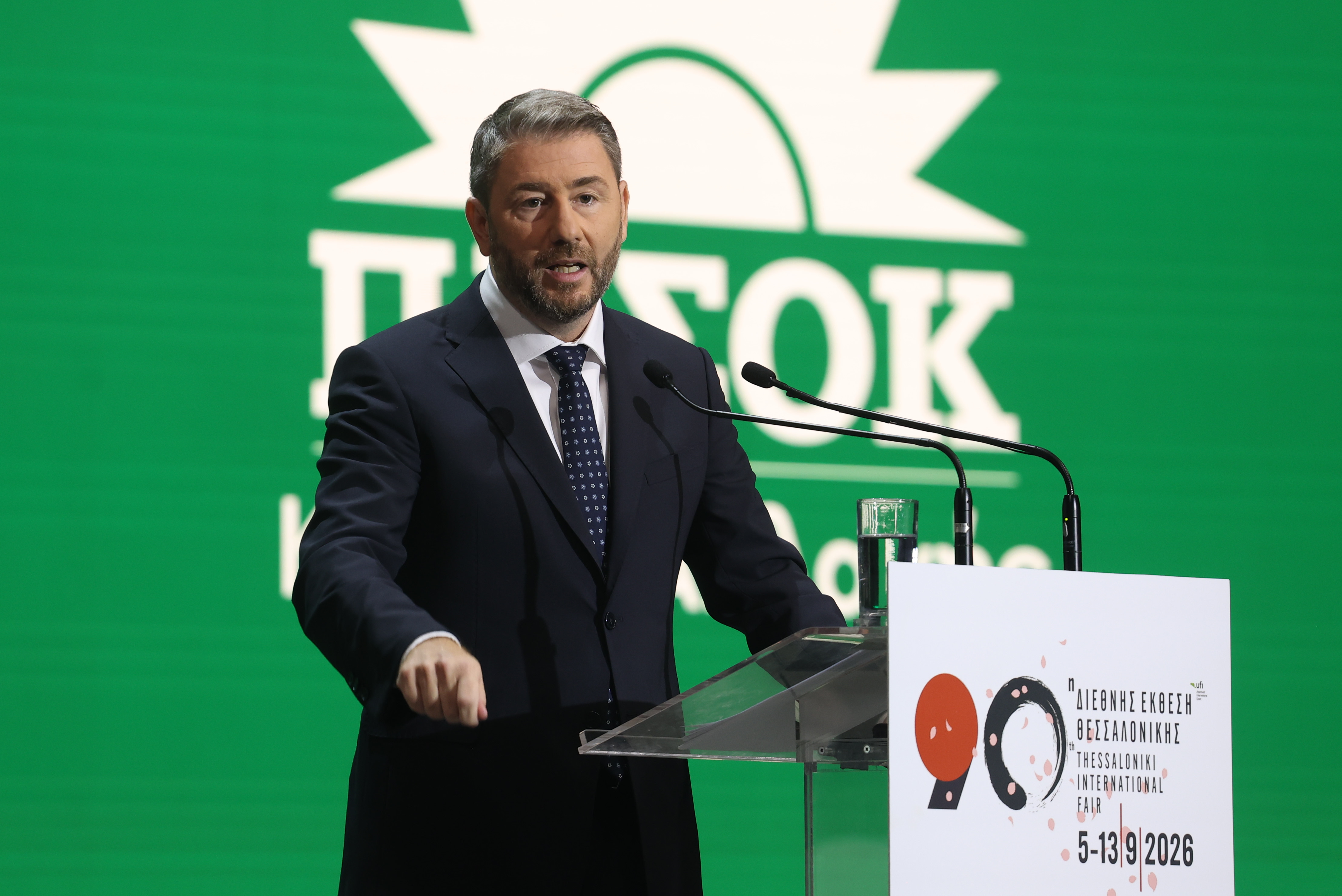 Νίκος Ανδρουλάκης (ΠΑΣΟΚ): Παρουσίαση οικονομικού προγράμματος στην 90η ΔΕΘ