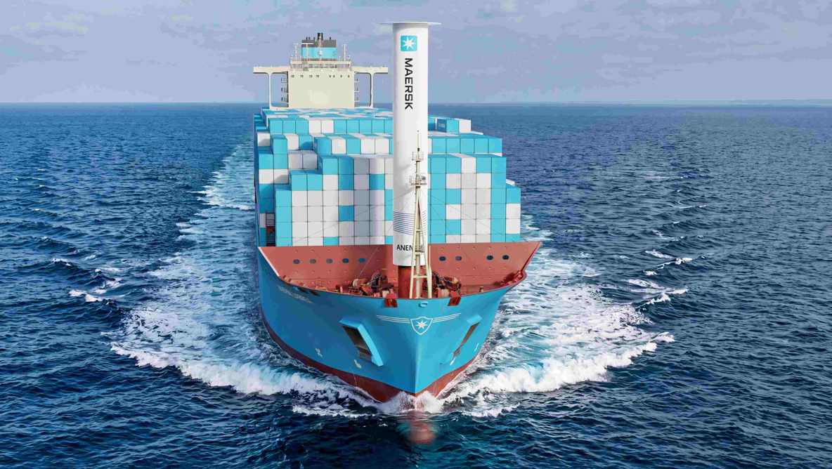 Maersk: Bάζει «πανιά» στα containerships με τεχνολογία Rotor Sail