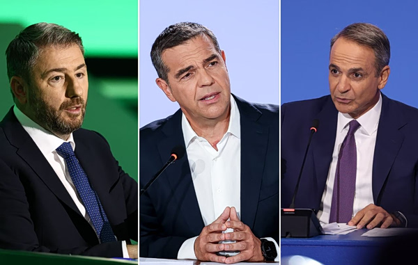 Μητσοτάκης, Τσίπρας, Ανδρουλάκης: Η 90η ΔΕΘ τελείωσε, η μάχη για την κάλπη μόλις άρχισε