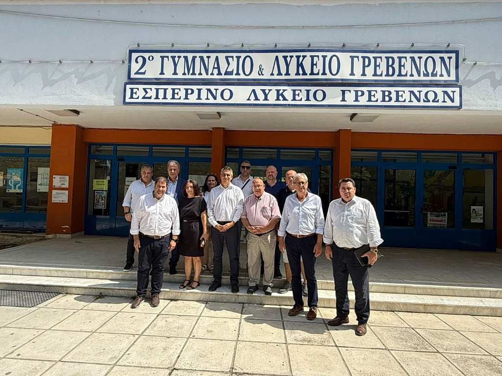 Δήμας: Πυλώνες ανάπτυξης για τα Γρεβενά ο Ε65 και οι σύγχρονες κτιριακές υποδομές