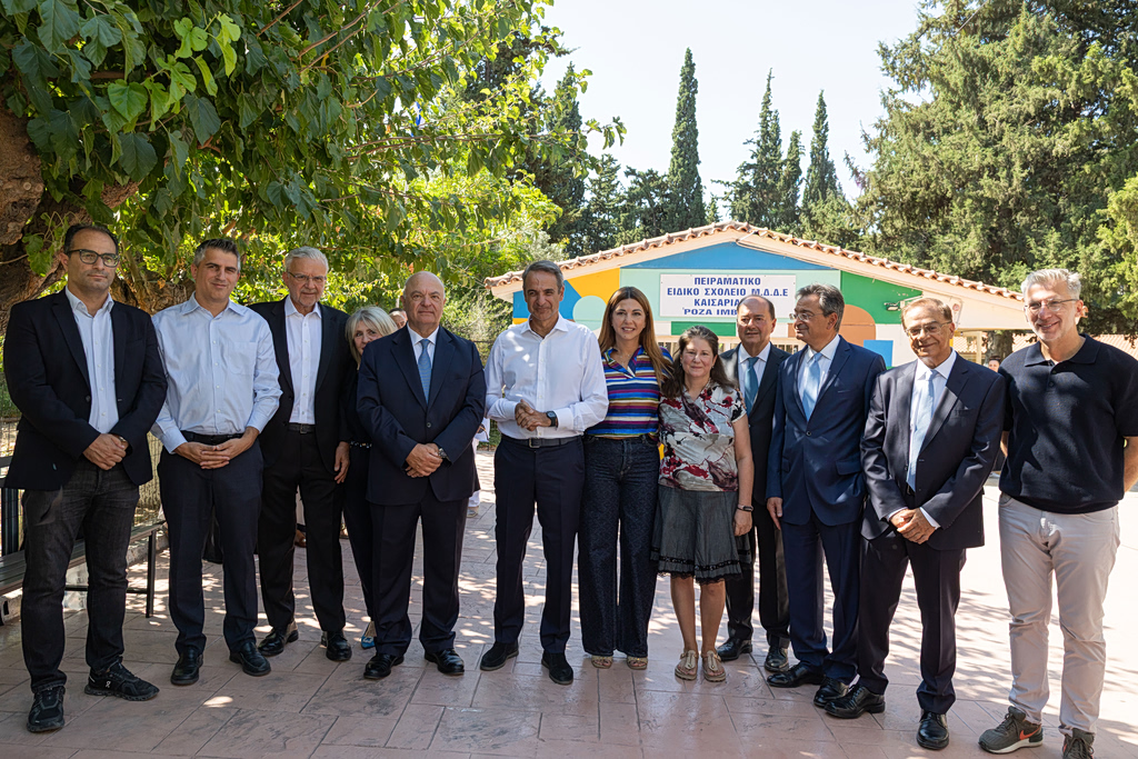 Πρόγραμμα «Μαριέττα Γιαννάκου»: Επίσκεψη στο Ειδικό Δημοτικό Σχολείο Καισαριανής «Ρόζα Ιμβριώτη»