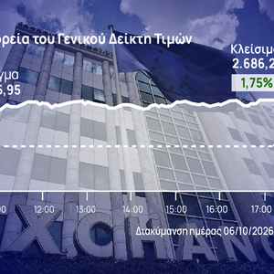 Χρηματιστήριο Αθηνών: Έφερε άλμα το τραπεζικό ανοδικό «ξέσπασμα»