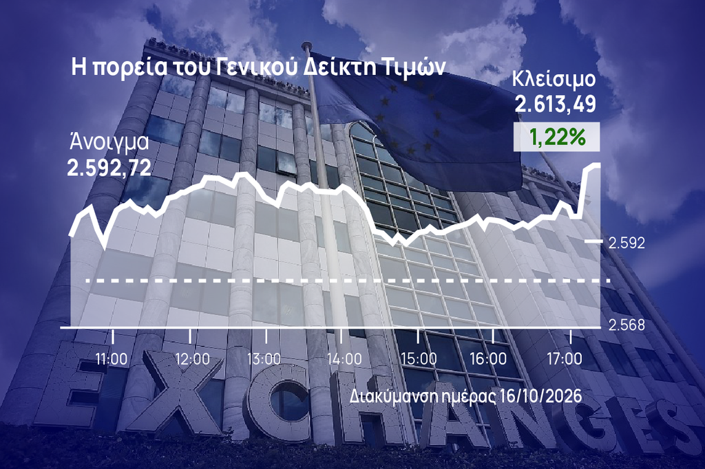 Χρηματιστήριο Αθηνών: Έσπασε το αρνητικό σερί των εβδομαδιαίων πτώσεων
