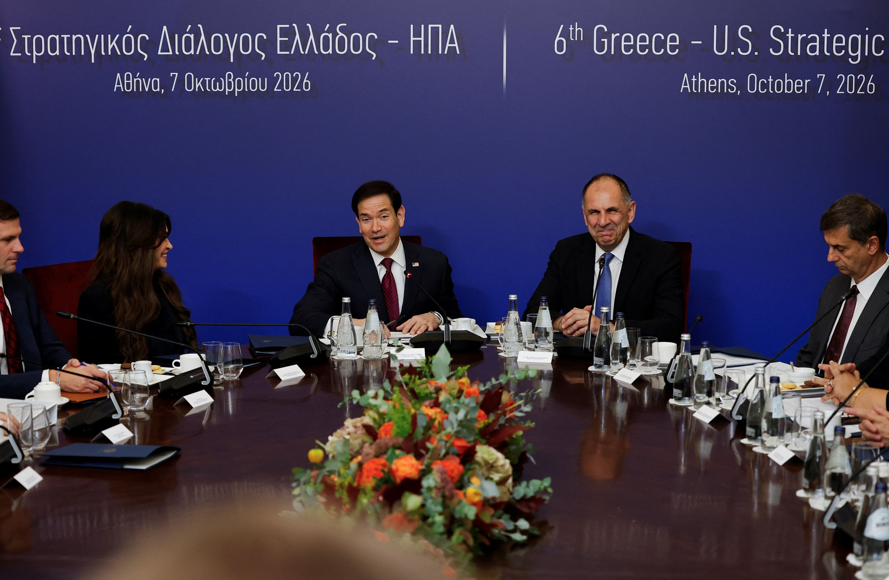 Δηλώσεις Γεραπετρίτη – Ρούμπιο: «Η συνεργασία μας δεν ήταν ποτέ πιο ισχυρή»