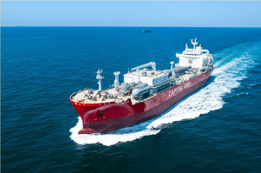Capital Clean Energy Carriers: Αύξηση εσόδων κατά 44% το γ’ τρίμηνο