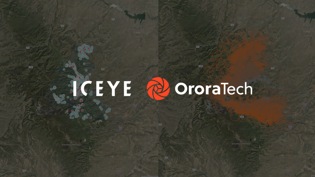 Συνεργασία της ICEYE με την OroraTech