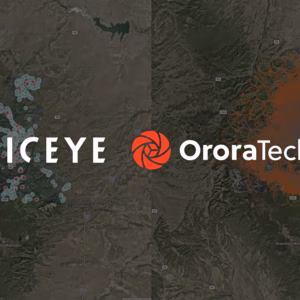 Συνεργασία της ICEYE με την OroraTech