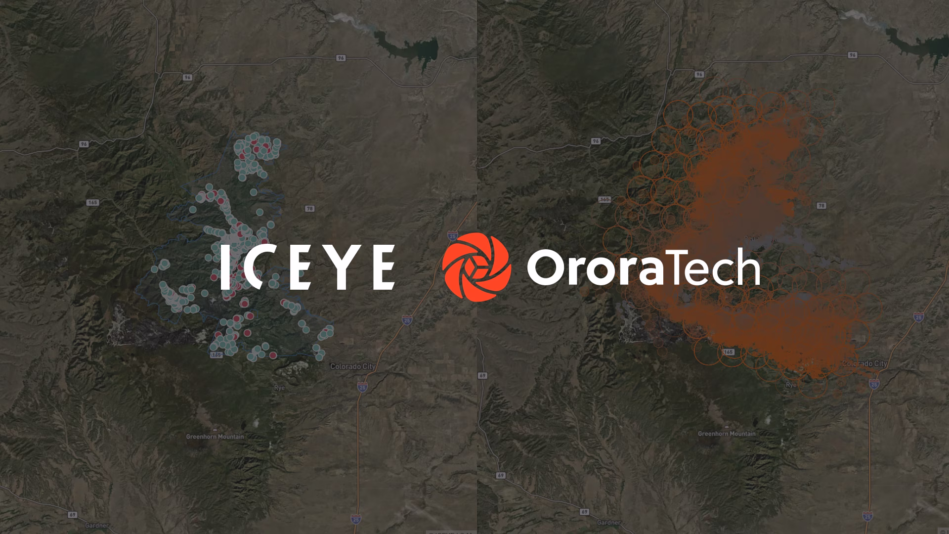 Συνεργασία της ICEYE με την OroraTech