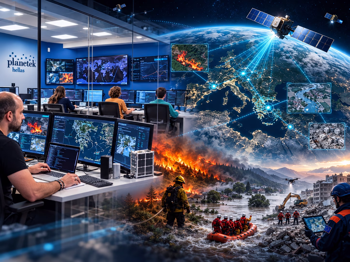 Planetek Hellas: Ηγείται του νέου Κόμβου Διαστημικής Ανθεκτικότητας για την Ελλάδα
