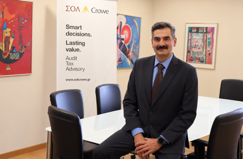 ΣΟΛ Crowe: O Αλκιβιάδης Σιαράβας νέος Chief Marketing Officer