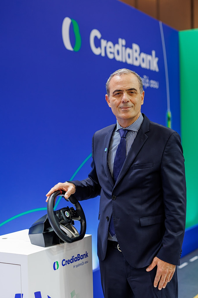 CrediaBank: Χρυσός χορηγός στην έκθεση αυτοκινήτου Auto Athina 2026
