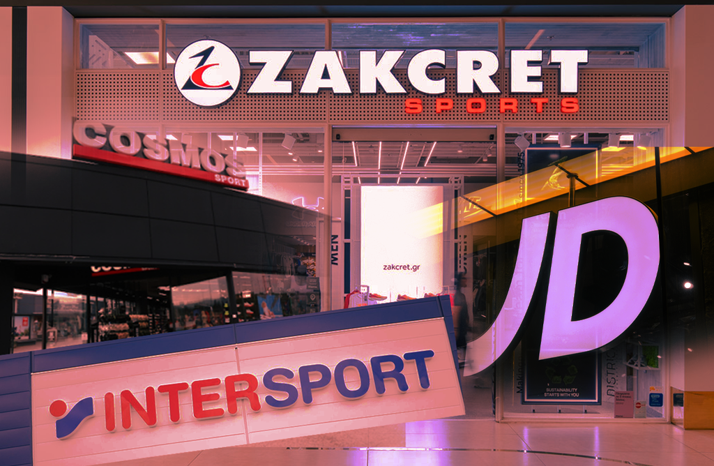 JD Sports, Intersport, Zakcret: Οι Big 3 ξαναμοιράζουν την πίτα του 1 δισ.